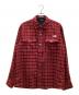 THE NORTH FACE（ザ ノース フェイス）の古着「Brushwood Wool SHIRT」｜レッド