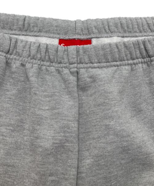 SUPREME（シュプリーム）SUPREME (シュプリーム) レーザーカットSロゴスウェットショーツ グレー サイズ:Lの古着・服飾アイテム