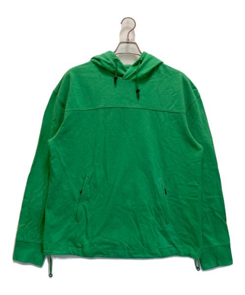 Y-3（ワイスリー）Y-3 (ワイスリー) グリーン クラシックピケフーディ グリーン サイズ:Mの古着・服飾アイテム