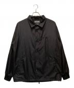 Yohji Yamamoto pour homme×New Eraヨウジヤマモト プールオム×ニューエラ）の古着「CROW PRINT COACH JACKET」｜ブラック