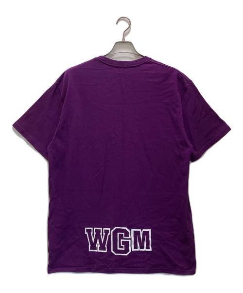 A BATHING APE（ア ベイシング エイプ）A BATHING APE (ア ベイシング エイプ) シャークプリントTシャツ パープル サイズ:XLの古着・服飾アイテム