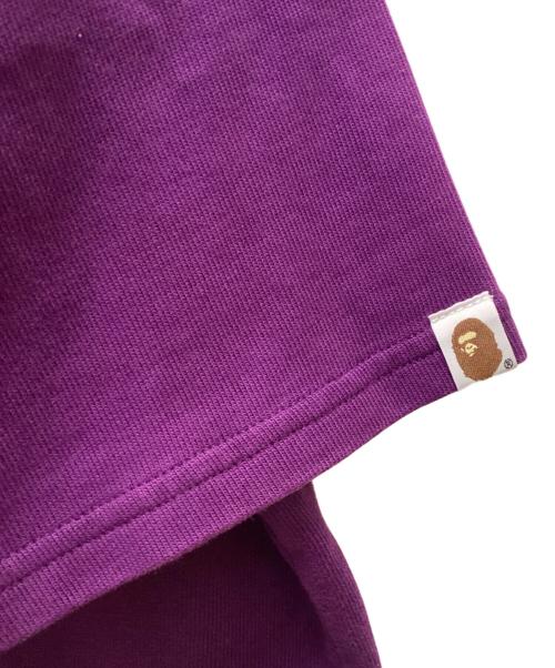 A BATHING APE（ア ベイシング エイプ）A BATHING APE (ア ベイシング エイプ) シャークプリントTシャツ パープル サイズ:XLの古着・服飾アイテム