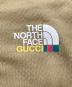 中古・古着 THE NORTH FACE (ザ ノース フェイス) GUCCI (グッチ) テクニカルジャージーフリースプルオーバー ブラウン サイズ:L：33000円