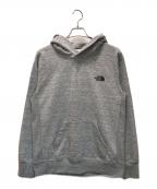 THE NORTH FACEザ ノース フェイス）の古着「バックスクエアロゴフーディ」｜グレー