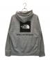 THE NORTH FACE (ザ ノース フェイス) バックスクエアロゴフーディ グレー サイズ:XXL：6000円