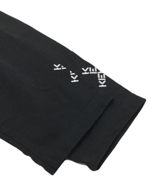 KENZO（ケンゾー）KENZO (ケンゾー) クロスロゴプリントカットソー ブラック サイズ:Lの古着・服飾アイテム