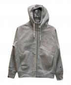 Champion REVERSE WEAVE×SHIPSチャンピオン リバース ウィーブ×シップス）の古着「別注リヴァースウィーブジップパーカー」｜グレー
