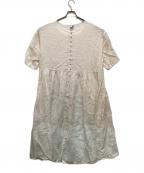 TSUHARU by samansa Mos2ツハル バイ サマンサモスモス）の古着「リネンブラウスワンピース」｜ホワイト