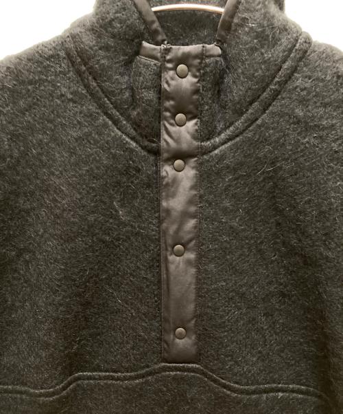 nanamica（ナナミカ）nanamica (ナナミカ) モヘアプルオーバーセーター ブラック サイズ:S 未使用品の古着・服飾アイテム