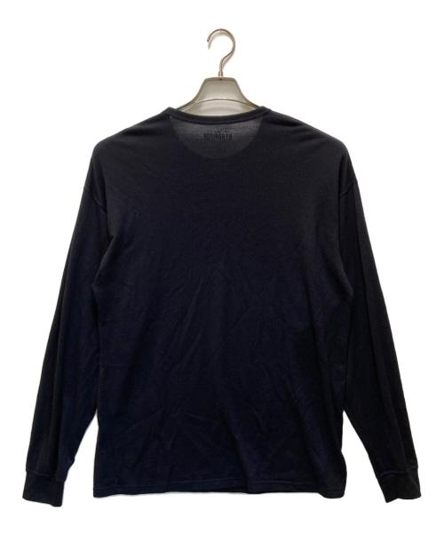 STABRIDGE（スタブリッジ）STABRIDGE (スタブリッジ) プレミアムメリノウールカットソー ブラック サイズ:Lの古着・服飾アイテム