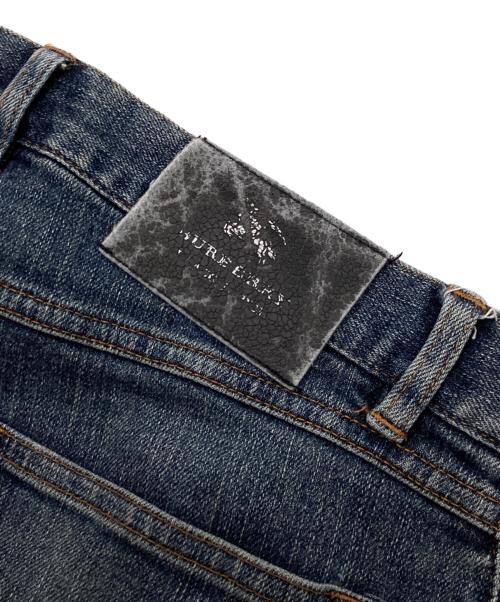 BURBERRY BLACK LABEL（バーバリーブラックレーベル）BURBERRY BLACK LABEL (バーバリーブラックレーベル) ストレッチデニムパンツ インディゴ サイズ:76の古着・服飾アイテム
