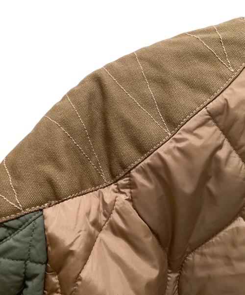 DIESEL（ディーゼル）DIESEL (ディーゼル) ボア切替ブルゾン カーキ サイズ:Ⅼの古着・服飾アイテム