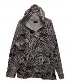 stussyステューシー）の古着「ボタニカルメキシカンパーカー」｜グレー