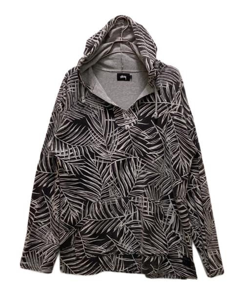 stussy（ステューシー）stussy (ステューシー) ボタニカルメキシカンパーカー グレー サイズ:Lの古着・服飾アイテム