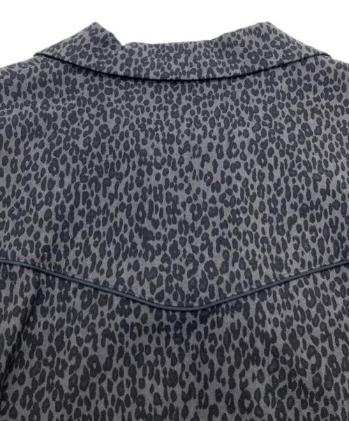 Thee Hysteric XXX（ジィ ヒステリックトリプルエックス）Thee Hysteric XXX (ジィ ヒステリックトリプルエックス) レオパードウエスタンジャケット グレー サイズ:Mの古着・服飾アイテム