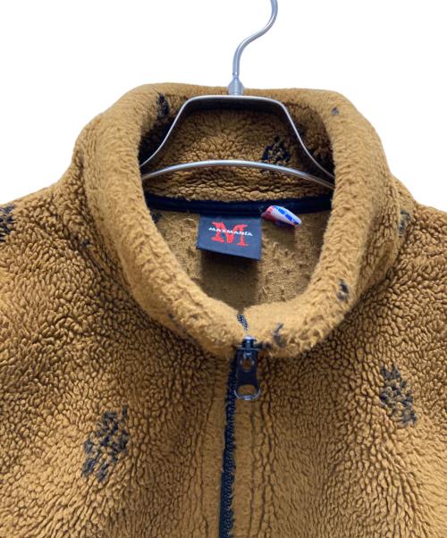 MAZMANIA（マズマニア）MAZMANIA (マズマニア) ベアーフリースジャケット ブラウン サイズ:不明の古着・服飾アイテム