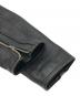 中古・古着 Rookie Leathers (ルーキーレザー) 襟付シングルライダースジャケット ブラック サイズ:M：10000円
