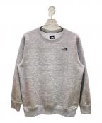THE NORTH FACEザ ノース フェイス）の古着「ヘザーロゴクルー」｜グレー