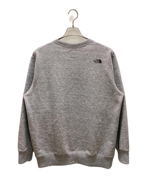 THE NORTH FACE（ザ ノース フェイス）THE NORTH FACE (ザ ノース フェイス) ヘザーロゴクルー グレー サイズ:XLの古着・服飾アイテム