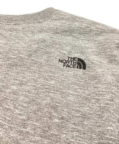 THE NORTH FACE（ザ ノース フェイス）THE NORTH FACE (ザ ノース フェイス) ヘザーロゴクルー グレー サイズ:XLの古着・服飾アイテム