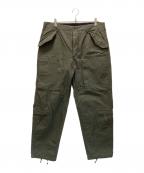 Engineered Garmentsエンジニアドガーメンツ）の古着「リップストップ エアクルーパンツ」｜オリーブ