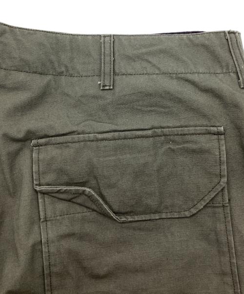 Engineered Garments（エンジニアドガーメンツ）Engineered Garments (エンジニアド ガーメンツ) リップストップ エアクルーパンツ オリーブ サイズ:Lの古着・服飾アイテム