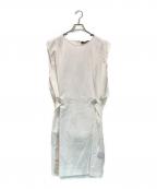 Salvatore Ferragamoサルヴァトーレ フェラガモ）の古着「ノースリーブワンピース」｜ホワイト