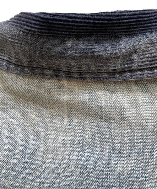 madewell（メイドウェル）Madewell (メイドウェル) ヴィンテージ裏地ブランケットデニムカバーオール インディゴ サイズ:不明の古着・服飾アイテム