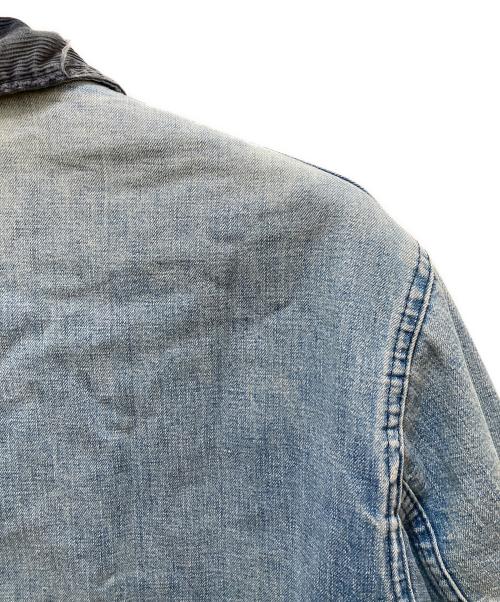 madewell（メイドウェル）Madewell (メイドウェル) ヴィンテージ裏地ブランケットデニムカバーオール インディゴ サイズ:不明の古着・服飾アイテム