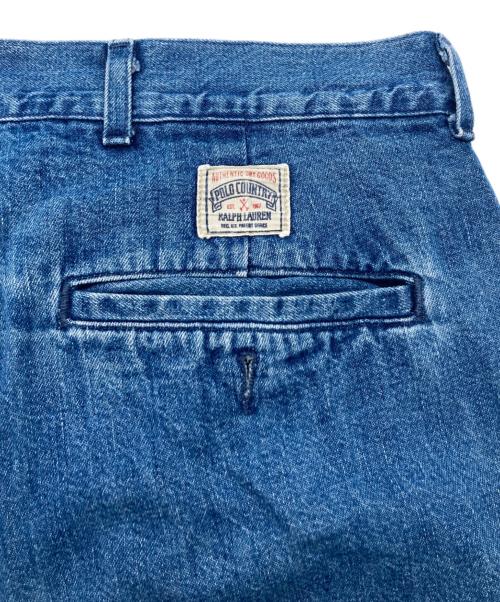 POLO COUNTRY（ポロカントリー）POLO COUNTRY (ポロカントリー) ヴィンテージハーフデニムパンツ インディゴ サイズ:40の古着・服飾アイテム