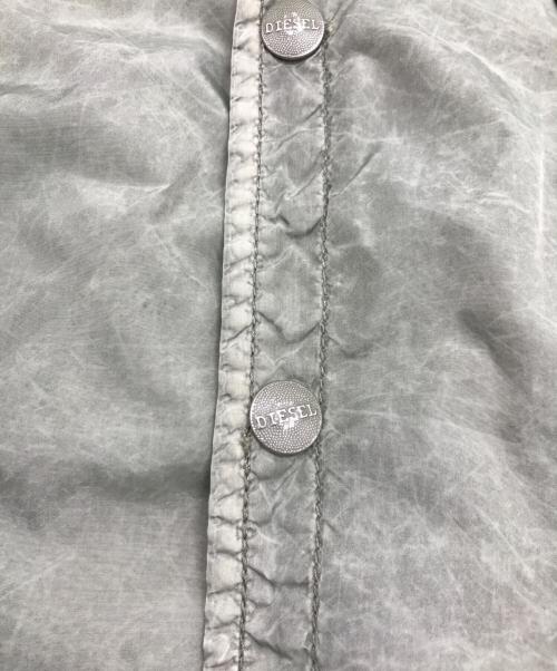 DIESEL（ディーゼル）DIESEL (ディーゼル) ナイロンフーデッドミリタリーコート カーキ サイズ:Mの古着・服飾アイテム