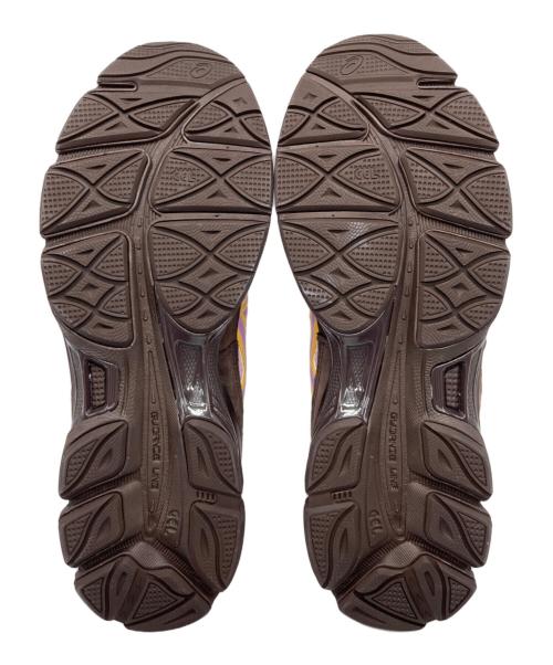 asics（アシックス）asics (アシックス) PLEASURES (プレジャーズ) GEL-NYC ピンク×ブラウン サイズ:29の古着・服飾アイテム