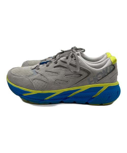 HOKAONEONE（ホカオネオネ）HOKAONEONE (ホカオネオネ) クリフトン L スウェード グレー サイズ:29の古着・服飾アイテム