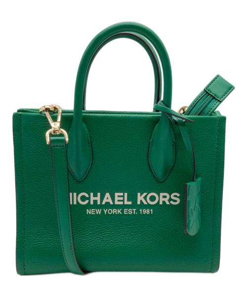 MICHAEL KORS（マイケル・コース）MICHAEL KORS (マイケルコース) ミレラ 2WAYバッグ グリーンの古着・服飾アイテム