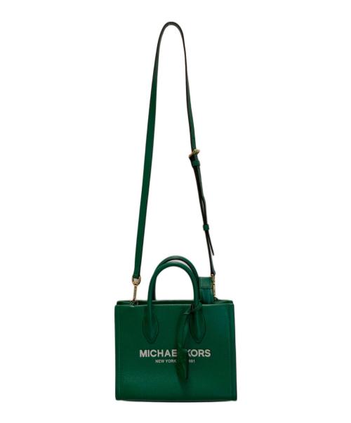 MICHAEL KORS（マイケル・コース）MICHAEL KORS (マイケルコース) ミレラ 2WAYバッグ グリーンの古着・服飾アイテム