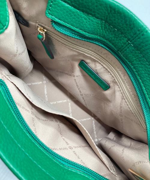 MICHAEL KORS（マイケル・コース）MICHAEL KORS (マイケルコース) ミレラ 2WAYバッグ グリーンの古着・服飾アイテム