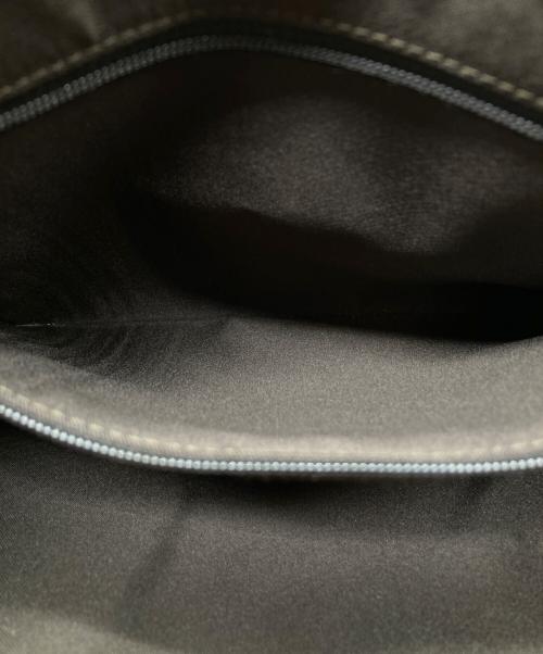 GUCCI（グッチ）GUCCI (グッチ) ジャッキー GGキャンバスショルダーバッグ ベージュ×ブラウンの古着・服飾アイテム