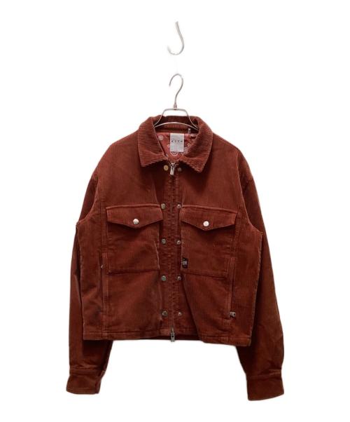 KITH（キス）KITH (キス) Maya ジャンボコーデュロイ ワーク ジャケット ブラウン サイズ:XSの古着・服飾アイテム