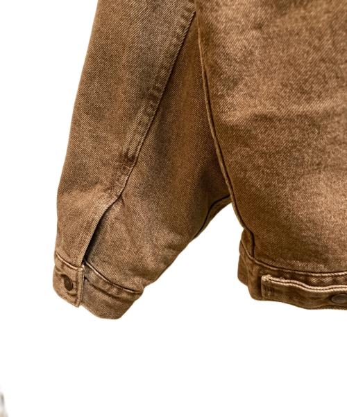 LEVI'S（リーバイス）LEVI'S (リーバイス) 裏ネイティブブランケット トラッカージャケット ブラウン サイズ:XLの古着・服飾アイテム