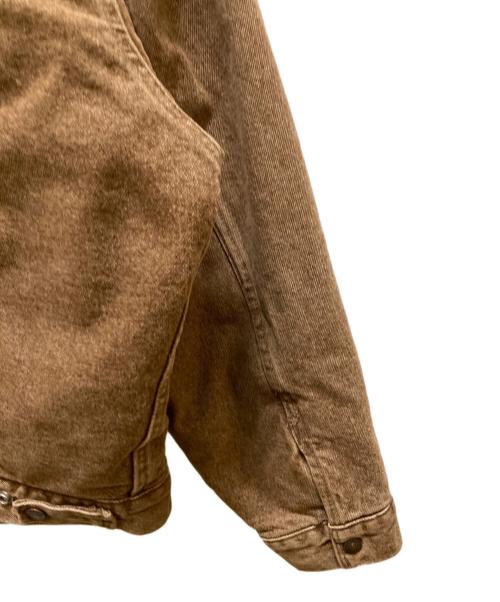 LEVI'S（リーバイス）LEVI'S (リーバイス) 裏ネイティブブランケット トラッカージャケット ブラウン サイズ:XLの古着・服飾アイテム