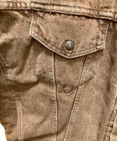 LEVI'S（リーバイス）LEVI'S (リーバイス) 裏ネイティブブランケット トラッカージャケット ブラウン サイズ:XLの古着・服飾アイテム