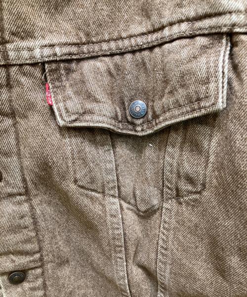 LEVI'S（リーバイス）LEVI'S (リーバイス) 裏ネイティブブランケット トラッカージャケット ブラウン サイズ:XLの古着・服飾アイテム