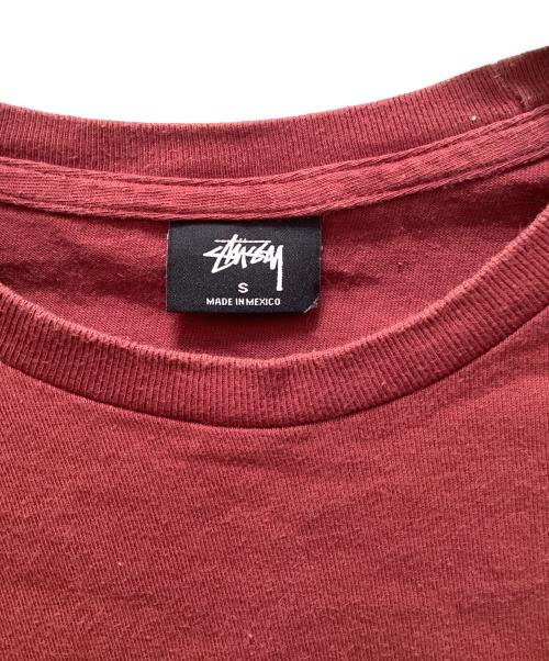 stussy（ステューシー）stussy (ステューシー) ドラゴンプリントTシャツ ブラウン サイズ:Sの古着・服飾アイテム