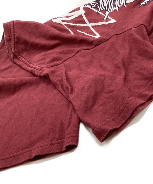 stussy（ステューシー）stussy (ステューシー) ドラゴンプリントTシャツ ブラウン サイズ:Sの古着・服飾アイテム