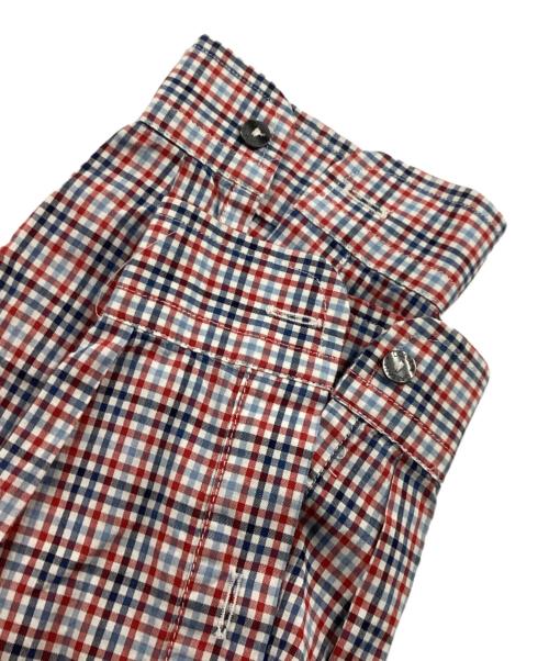 DOLCE & GABBANA（ドルチェ＆ガッバーナ）DOLCE & GABBANA (ドルチェ＆ガッバーナ) チェックシャツ レッド×ブルー サイズ:15/38の古着・服飾アイテム