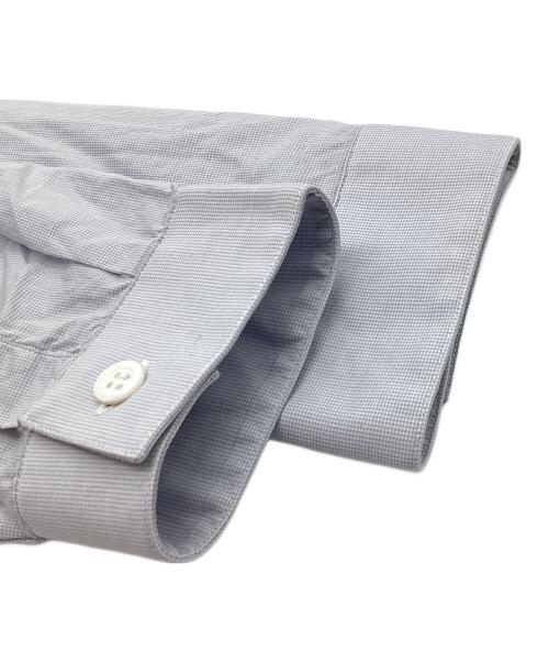 DIOR HOMME（ディオール オム）DIOR HOMME (ディオール オム) Bee刺繍 比翼ドレスシャツ ブルー サイズ:37の古着・服飾アイテム