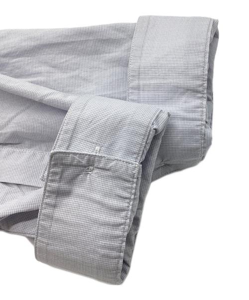 DIOR HOMME（ディオール オム）DIOR HOMME (ディオール オム) Bee刺繍 比翼ドレスシャツ ブルー サイズ:37の古着・服飾アイテム