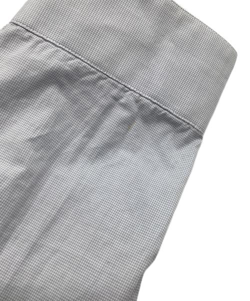 DIOR HOMME（ディオール オム）DIOR HOMME (ディオール オム) Bee刺繍 比翼ドレスシャツ ブルー サイズ:37の古着・服飾アイテム