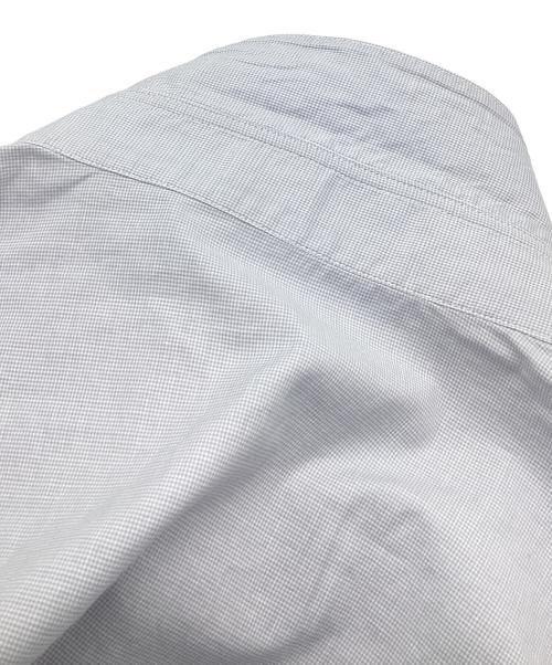 DIOR HOMME（ディオール オム）DIOR HOMME (ディオール オム) Bee刺繍 比翼ドレスシャツ ブルー サイズ:37の古着・服飾アイテム