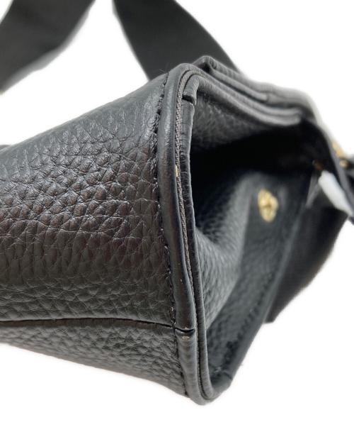 ear PAPILLONNER（イアパピヨネ）ear PAPILLONNER (イアパピヨネ) ワイドテープボディバッグ Sサイズ ブラックの古着・服飾アイテム